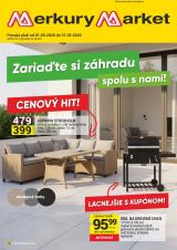 1. strana letáka Merkury Market 1. 5. - 31. 5. 2026 ZAHRADA