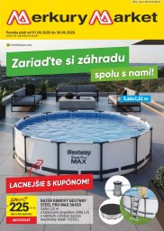 Merkury Market leták  s platnosťou 1. 6. - 30. 6. 2026 ZAHRADA