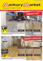 1. strana letáka Merkury Market 1. 7. - 31. 7. 2026 