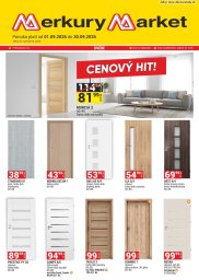 Merkury Market leták  s platnosťou 1. 9. - 30. 9. 2026 